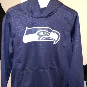 Warm Seahawks long sleeved sweatshirt.